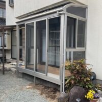 【S様邸】テラス囲いを設置