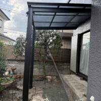 【N様邸】テラス屋根を設置