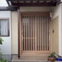 【I様邸】ドアリモ玄関引戸　施工：2021年5月