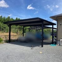 【Ｉ様邸】カーポートの設置　施工：2022年6月