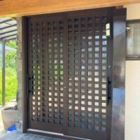 【N様邸】ドアリモ玄関引戸　施工：2022年7月