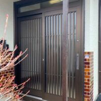 【M様邸】玄関引戸が新しく！　施工：2024年1月