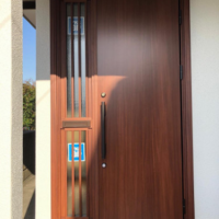 【S様邸】ドアリモで玄関と勝手口を交換・内窓設置　施工：2023年4月