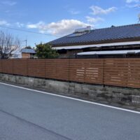 【O様邸】フェンス工事